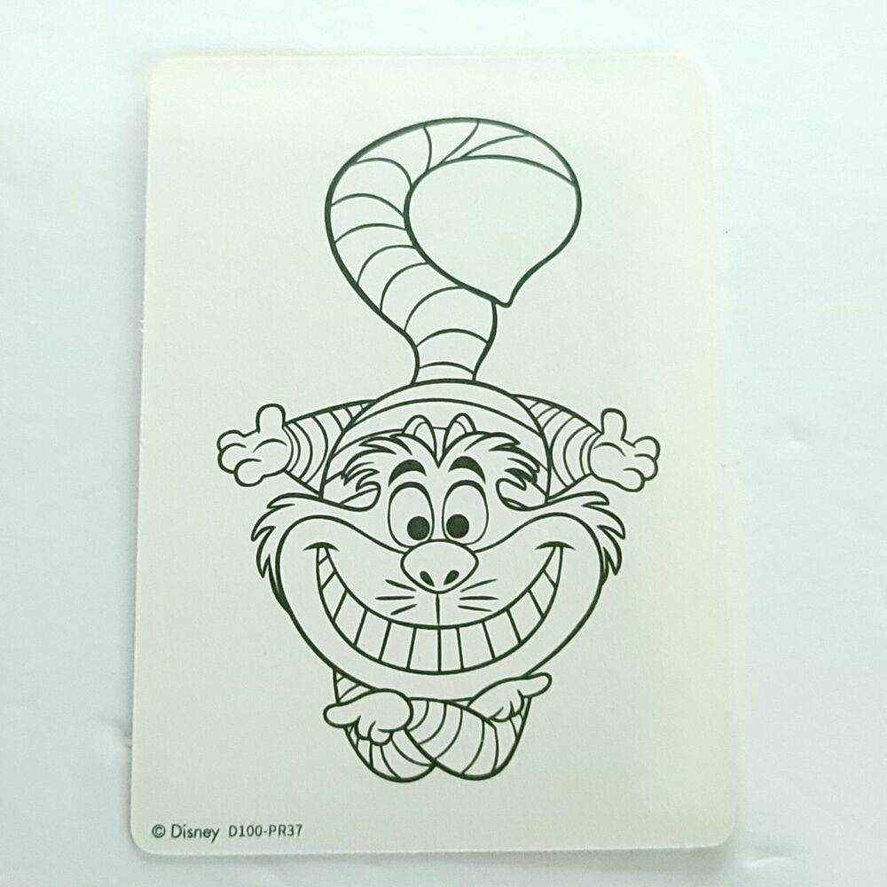 Cheshire 2023 Card Fun 1/1 Disney 100 Carnival  Paper Sketch D100-PR37